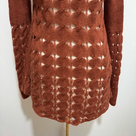 ASO Pretty Little Liars Nikita Free People Cool Grace Sweater XS Boho Cowl Neck - Picture 11 of 16